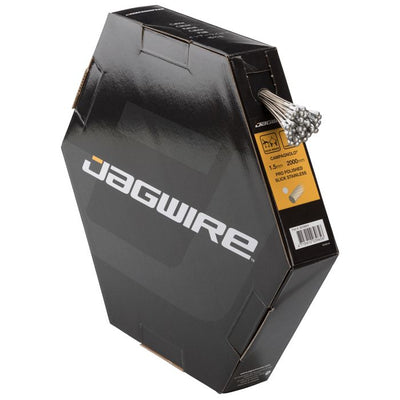 Câble de frein route Jagwire - acier inoxydable poli pro - 1,5x2000mm - campagnolo (50pcs)