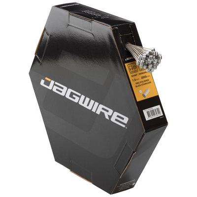 Câble de frein de montagne Jagwire - acier inoxydable poli pro - 1,5x2000mm - sram shimano (50pcs)