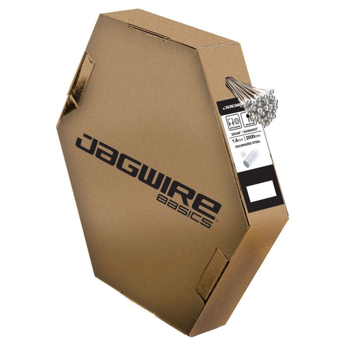 Câble de frein de montagne Jagwire - bases galvanisées - 1,6x2000mm - sram shimano (100pcs)