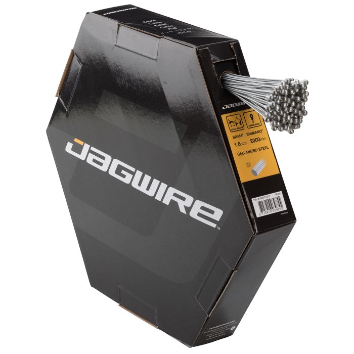Câble de frein route Jagwire - basics galvanisé - 1,6x2000mm - sram shimano (100pcs)
