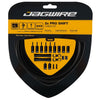 Kit de changement de vitesse Jagwire 2x pro - noir furtif