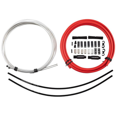 Jagwire 2x kit de changement de vitesse scellé Elite - rouge