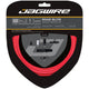 Kit de freins scellés Jagwire Road Elite - rouge