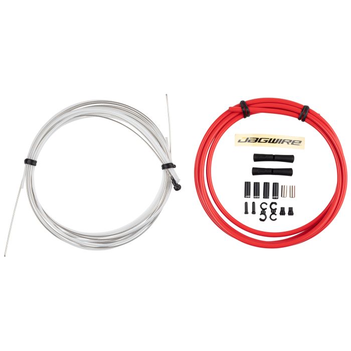 Kit de freins scellés Jagwire Road Elite - rouge