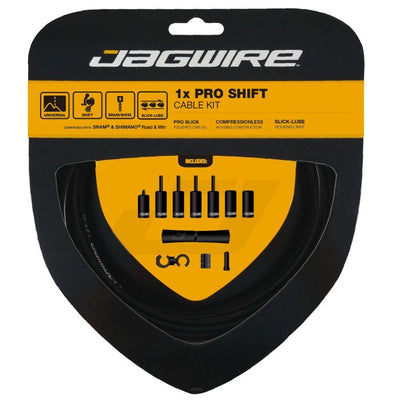 Jagwire 1x kit de changement de vitesse pro - noir