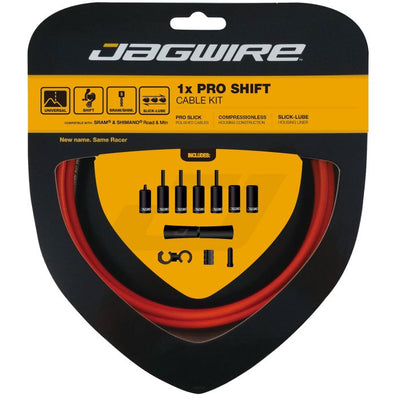 Jagwire 1x kit de changement de vitesse pro - orange