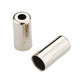 Embouts Jagwire ouverts - frein 5mm (à sertir) - laiton (1000pcs) - chrome