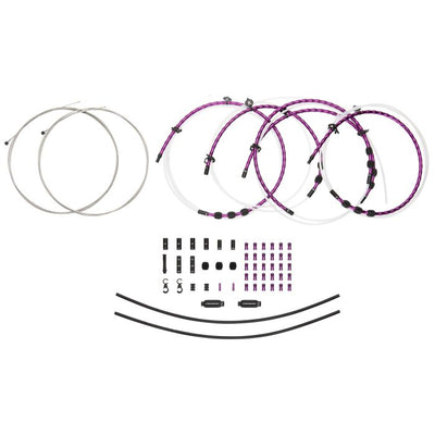 Kit de changement de vitesse Jagwire 2x Elite Link - violet limité