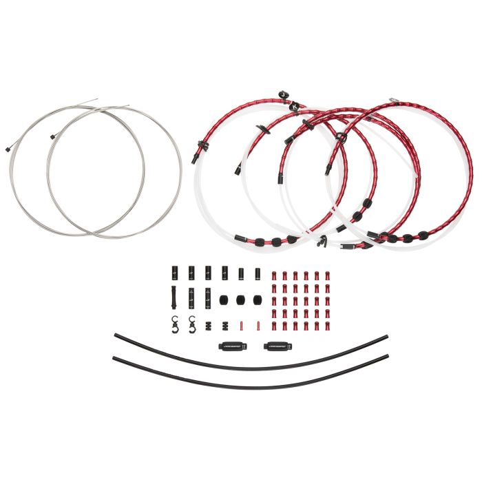 Kit de changement de vitesse Jagwire 2x Elite Link - rouge
