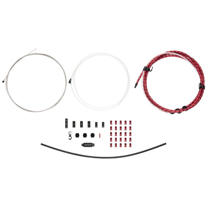 Jagwire 1x kit de changement de vitesse Elite Link - rouge