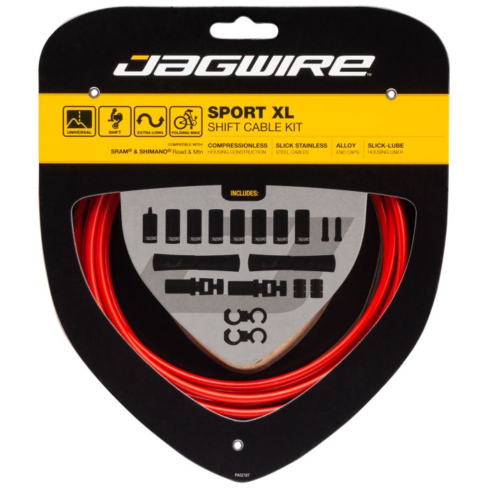 Kit Jagwire Sport Shift XL - rouge