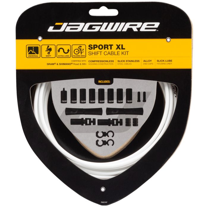 Kit Jagwire Sport Shift XL - Blanc
