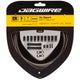 Jagwire 2x kit de changement de vitesse sport - argent carbone