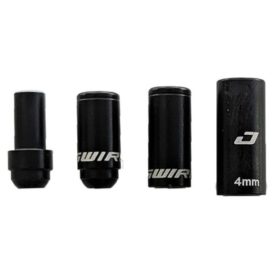 Jagwire 1x pack d'embouts de changement de vitesse Elite Link (8 pièces) - noir