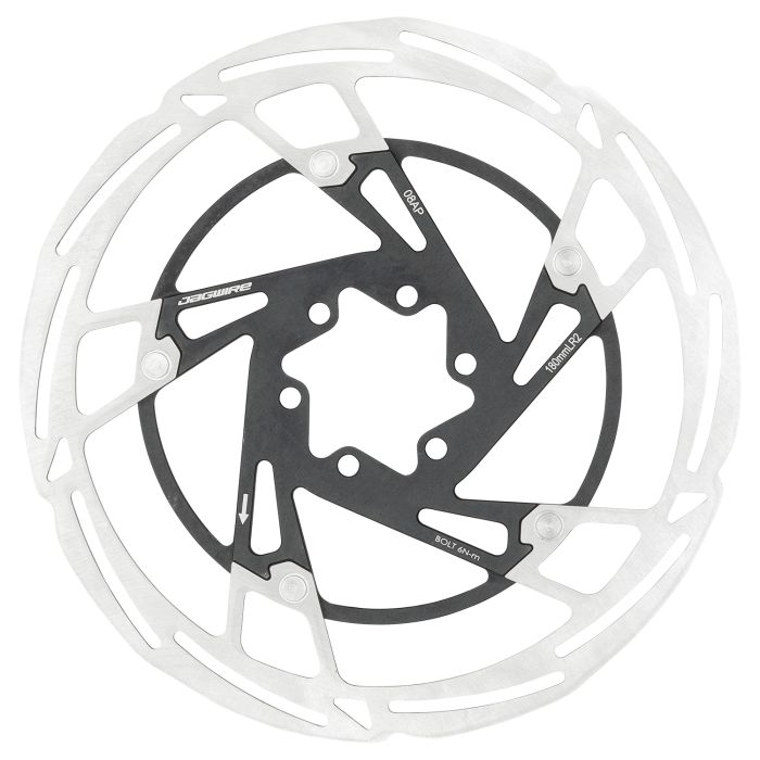 Disque de frein à disque Jagwire pro lr2 - 6 boulons - 140 mm