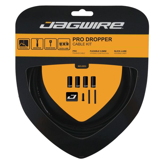 Kit compte-gouttes Jagwire pro 3mm - noir