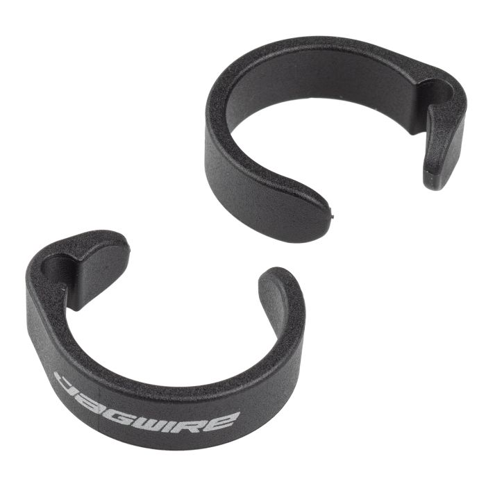 Anneau clip Jagwire - fil de commande de vélo électrique 3,2 mm (19,0 - 22,2 mm) (4 pièces) - noir