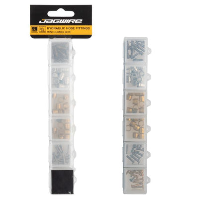 Mini boîte combo de raccords de durites hydrauliques Jagwire