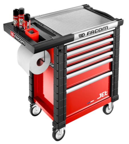 Support Facom pour bouteilles et papier rouleau