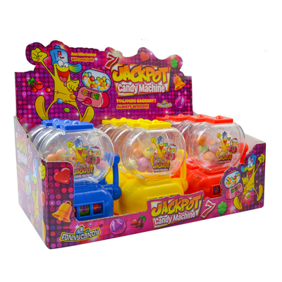 Machine à bonbons drôle à jackpot de bonbons (12 pièces)