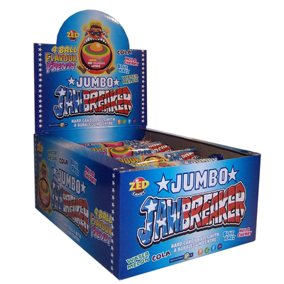 Zed bonbons jumbo jawbreakers (20x 81gr)