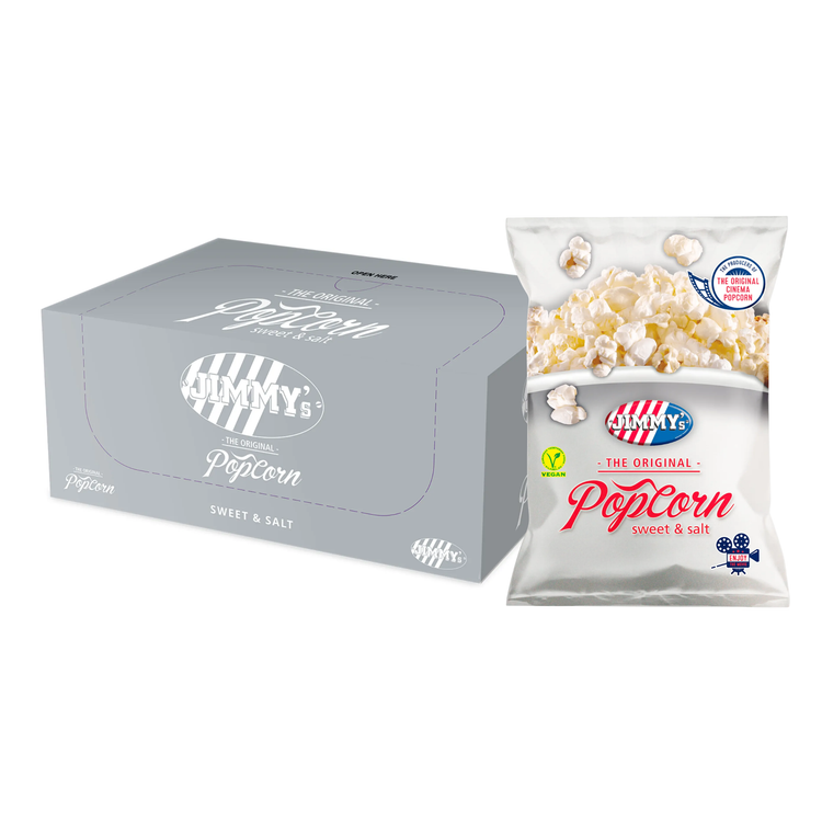 Jimmy's popcorn mini sucré salé (21x 22gr)