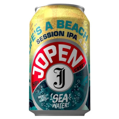 Jopen la vie est une plage canette 33 cl