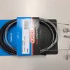 Jeu de câbles de transmission Elvedes 1700 2250 mm universel Sturmey Archer zingué - noir (sur la carte)