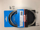 Elvedes Rem Cabel Kit 2 Nippels 1700 mm 2350 mm en acier inoxydable noir