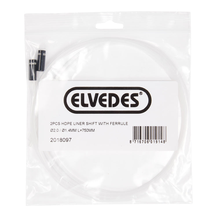 Elvedes liner schakel 2 1,4 mm (2) 750 mm HDPE + chapeau 2018097
