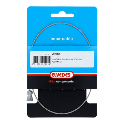 Elvedes Rem Inner Cable Ø1,5 mm 400 mm en acier