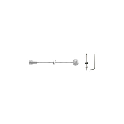 Elvedes 6473 acier inoxydable câble intérieur tambour frein poire avec boulon de réglage sur carte