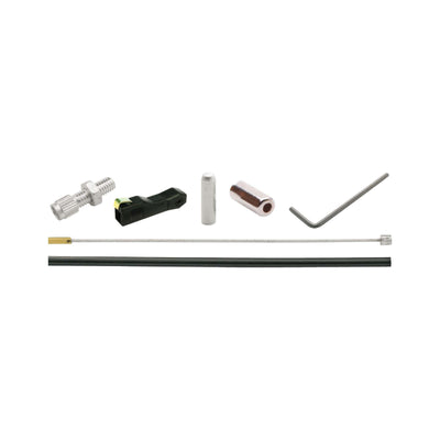 Jeu de câbles de transmission Elvedes SRAM universal 1700 2250mm galvanisé - noir (sur carte)