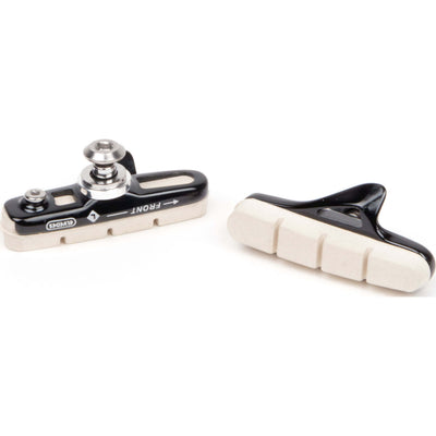 Elvedes patins de frein sur jante (1 paire) Route55mm blanc alu shm.6835-CARD