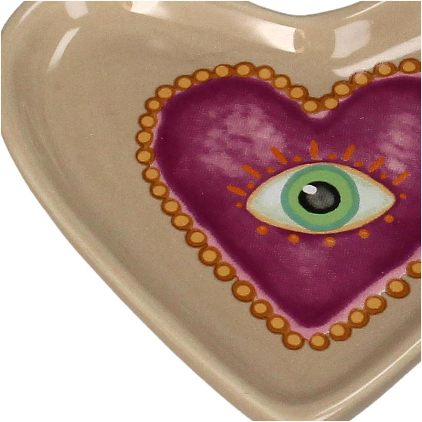 Kersten bol coeur dolomite 12x11,5x1,2cm