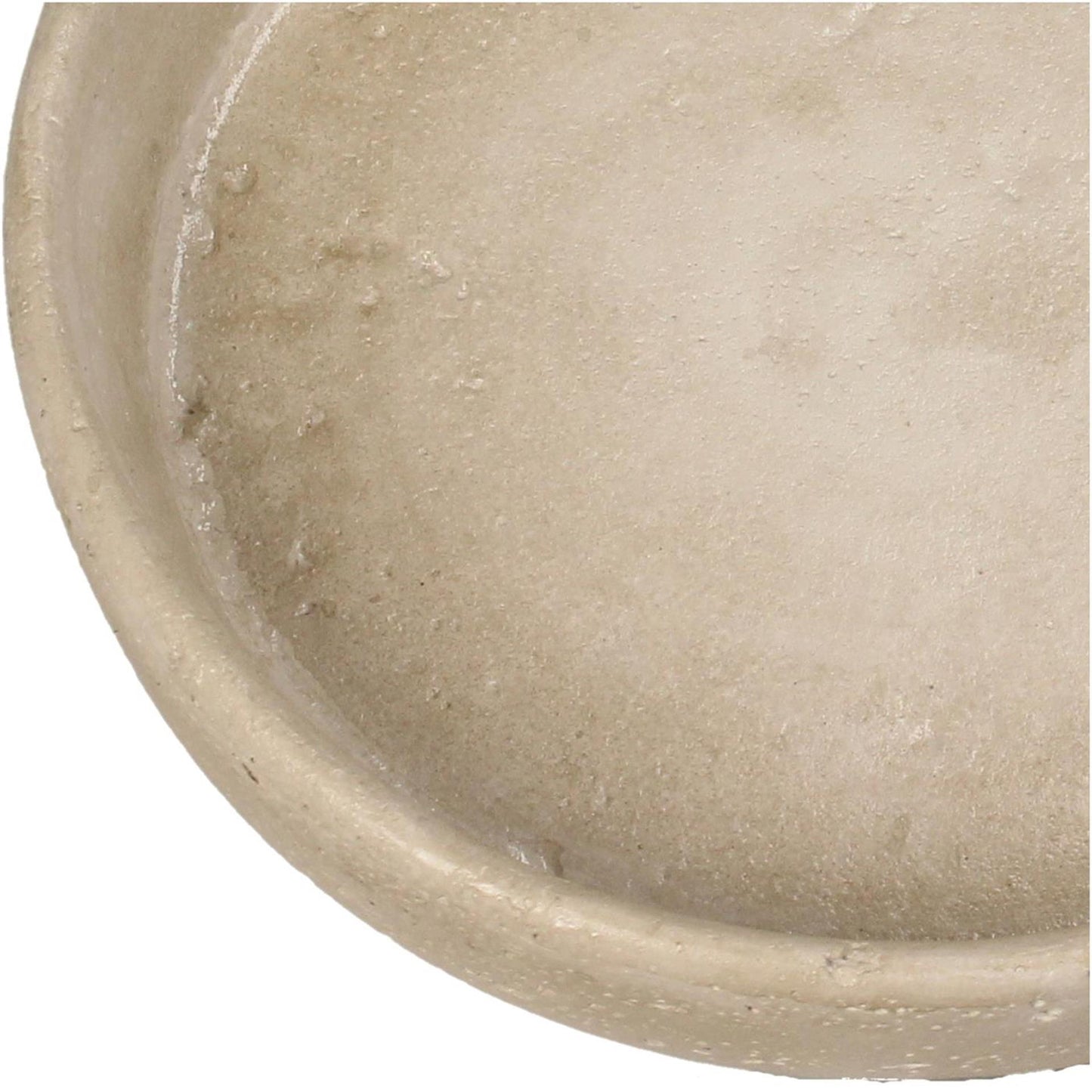 Kersten assiette béton beige 18x18x4cm