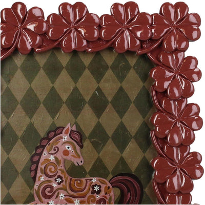 Cadre photo Kersten trèfle à quatre feuilles en polyrésine 10x15cm