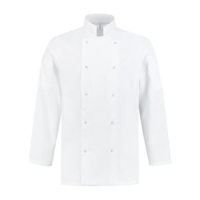 Bestex veste de chef polyester coton blanc xl