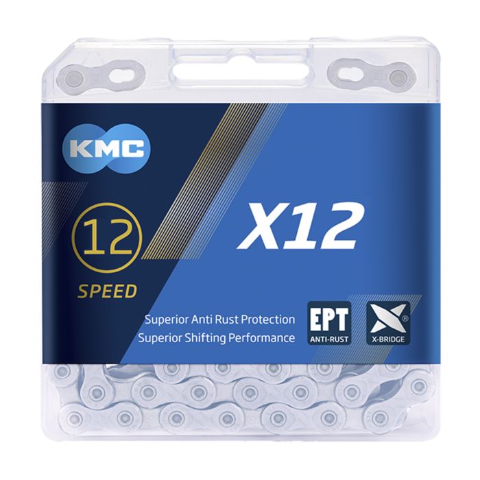Chaînes Kmc x12 ept 1 2 x 11 128 126gl