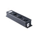 Bloc de distribution vd16 3 16a 230v noir