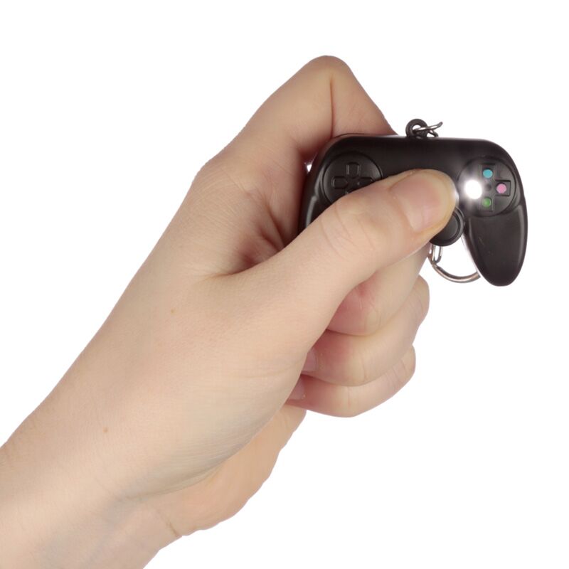 Jeu sur l'anneau de clé de son LED