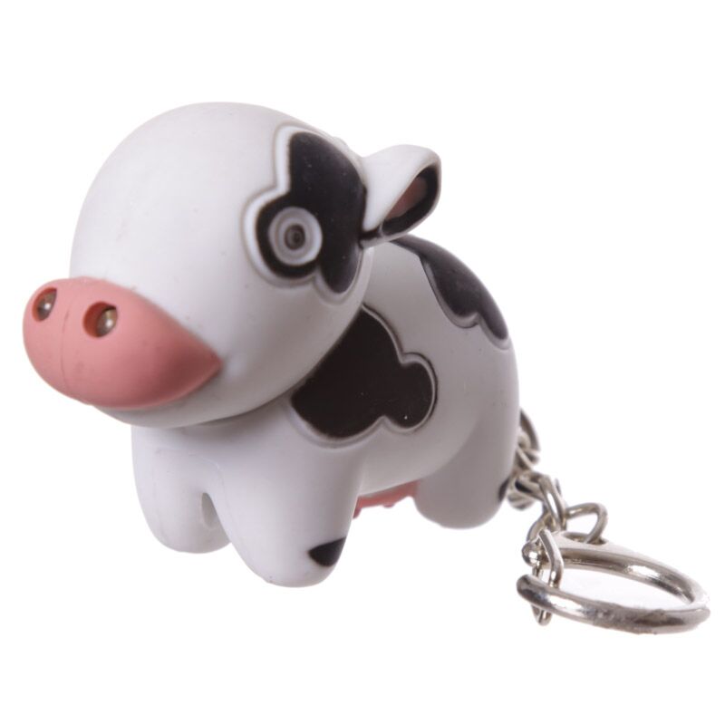 Tenue de clé LED de Cow Pig LED