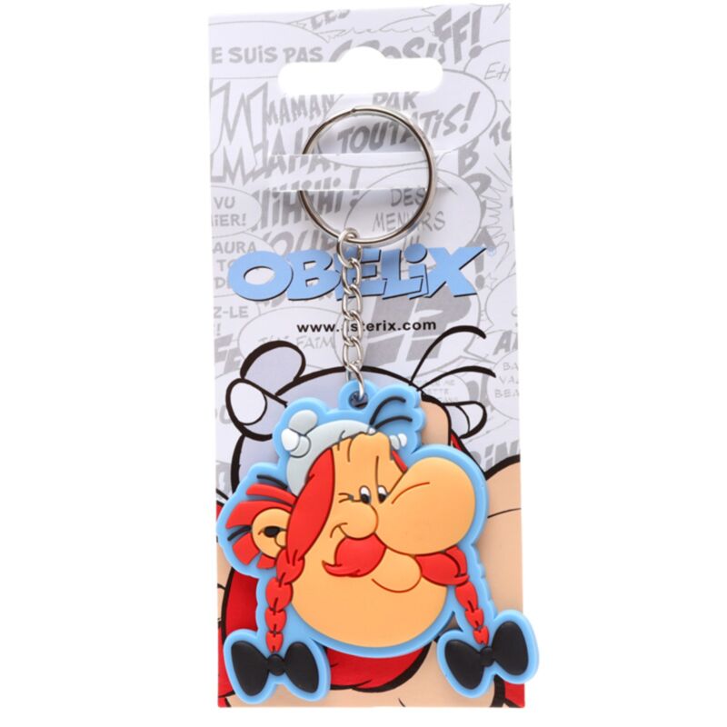 Anneau de clé PVC ASTERIX -oobelix