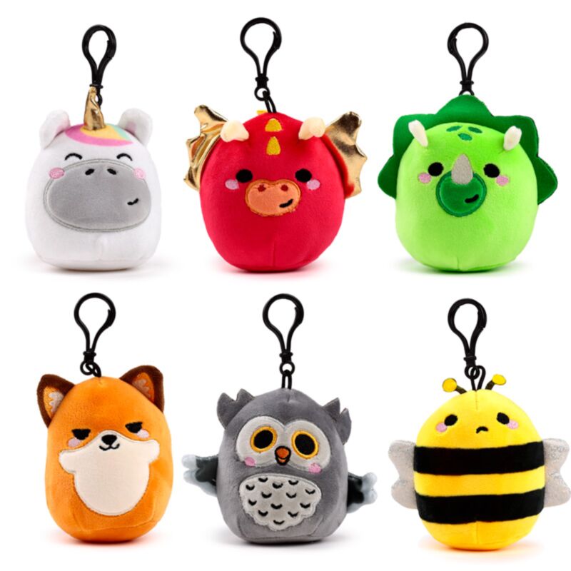 Squidgys en peluche porte-clés