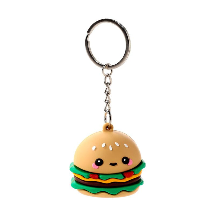 Hammy le burger gourmand mals porte-clés PVC 3D