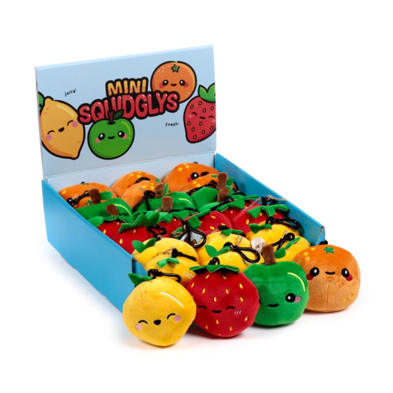Squidgys aliments alimentaires Fruit mini anneau clé