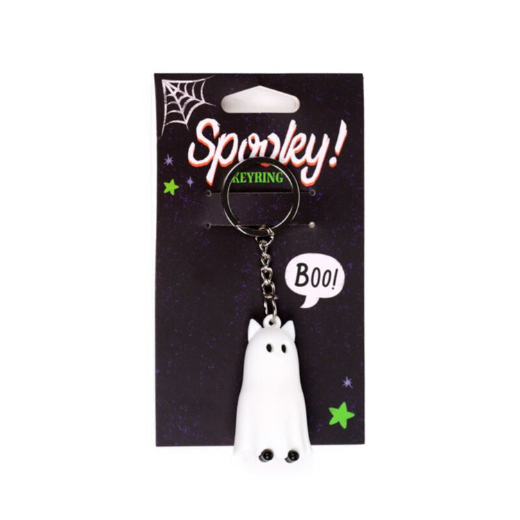 Anneau de clé PVC Cat Spooky Cat 3D
