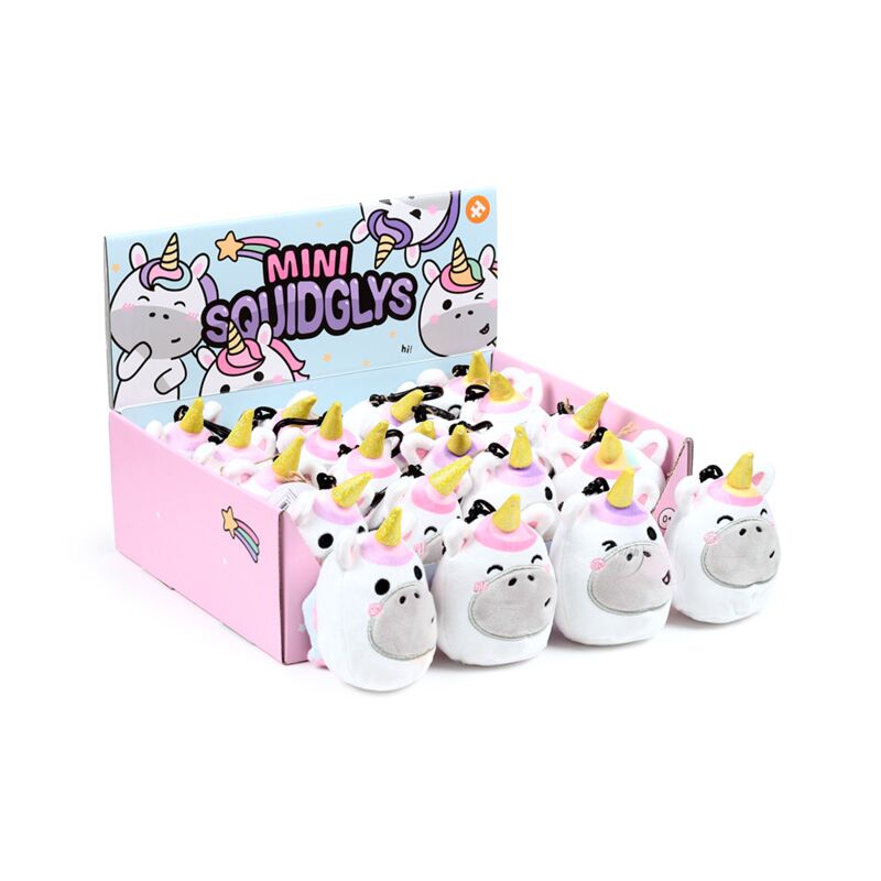 Squidglys astra la licorne adoracorns mini porte-clés
