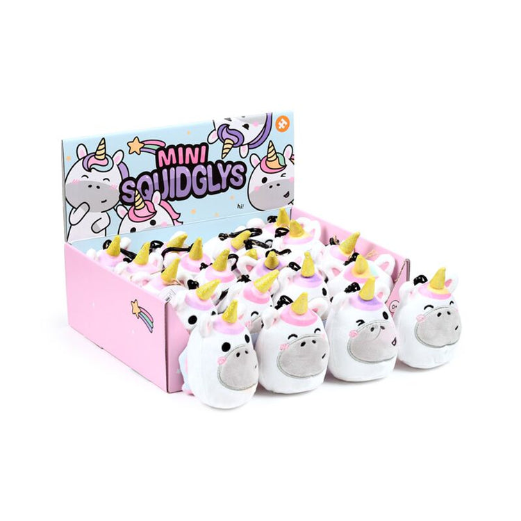 Squidglys astra la licorne adoracorns mini porte-clés
