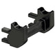 Ensemble de jeu d'adaptateur de distance KlickFix E 90 degrés noirs